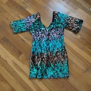 Sequins dress womens size small